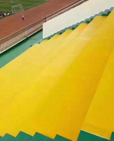 环县球场台阶翻新修补改造